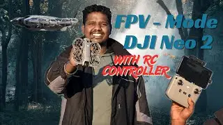 Dji Neo 2 FPV mode testing with RC controller | Dji drone testing review video #djineo2 