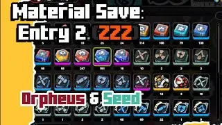 Material Save: Entry #2 (Orpheus & Seed)