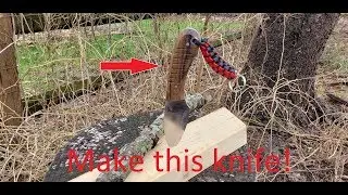 Make your own knife! Step by Step