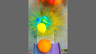 🎈Breaking Glass Bottles and Balloon Drops! Crushing Crunchy & Soft Things!🔥