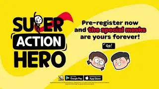 Pre-register to Play Super Action Hero: Stick Fight NOW! (30s)