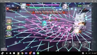 Azurlane Tower of Transcendence (Original Run) EX Stage - 7145 pts