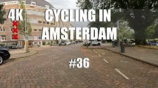 Unveiling Amsterdam's Charm: A 4K Cycling Tour of Diverse Neighborhoods