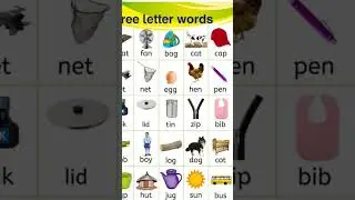 three letter words