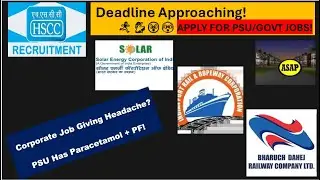 Finance Grad (CS, CA, CMA, MBA/CA or CMA Inter Jobs): Govt / PSU Jobs Released - All Details Inside!