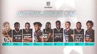 WATCH LIVE: NFL Academy National Signing Day