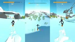 Stickman Snow Ride | Gameplay