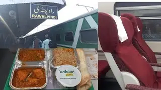 Rawalpindi to Rohri in Greeline express AC parlour | Greeline luxury train of Pakistan #train #vlog 