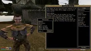 Morrowind OpenMW 0.49 LUA script mods: Dynamic Actors, Unpaused, Voices of Vvardenfell