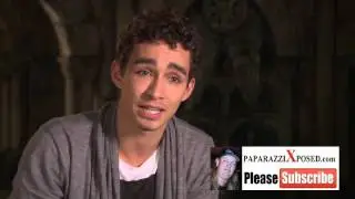 Robert Sheehan star of The Mortal Instruments City of Bones interview with PaparazziXposed com