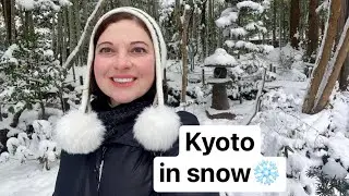 Magical Kyoto in snow: Tenjuan temple&rsquo;s garden (25.1.2023)