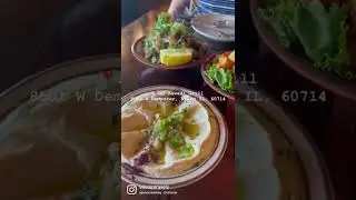 Check out this amazing Middle Eastern Restaurant in Chicago land area ❤️ #foodie #foodlover #yummy