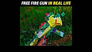 Free Fire Gun VS Real Life Gun❤️&zwj;🔥💯#shorts #freefire #fyp #short