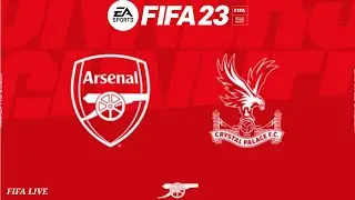 Arsenal vs Crystal Palace | Premier League 2022-23 | Fifa 23 | PS5 | 4K