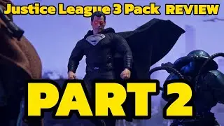 Mezco Justice League 3 Pack Review Part 2: Superman
