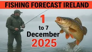 FISHING FORECAST in Ireland from 1 to 7 December 2025: Drop Everything and Go Fishing!