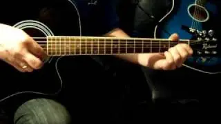 gitaarles nr 27 g en g  Bad moon rising CCR beginners