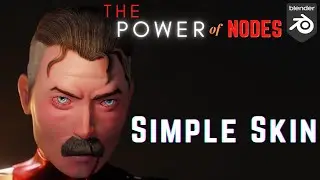 Easy Nodes for Skin (you'll never stop once you start) - Blender