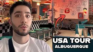Обед в старейшей американской закусочной Альбукерке