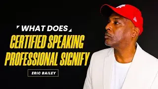 What Does Certified Speaking Professional Signify.