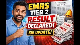 EMRS Tier 2 Result DECLARED 🔥 | Check Now | Cut-Off, Merit List & Next Step