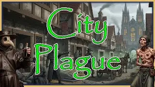 City Plague | Somber Fantasy Music | D&D | TTRPG | 1 Hour