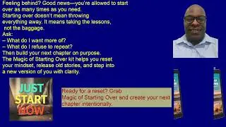 How to Restart Your Life Without Burning It All Down