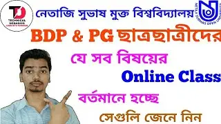 BDP & PG All Ongoing Online Class  Schedule In June