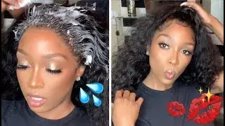 Summertime Fine!☀️ DEEP WAVE Wig Install! (ISEE Hair)