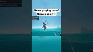 The way bro went flying😭🙏 #seaofthieves #memes #funny #shorts #gaming #humor #megalodon