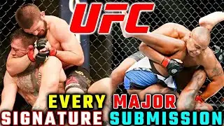 Подробное объяснение фирменного приема каждого крупного бойца UFC за 10 минут!