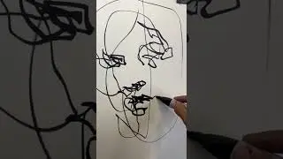 One take, new sharpie