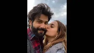 Varun Dhawan with his wife Natasha Dalal😍❤️🌟... #varundhawan #natashadalal