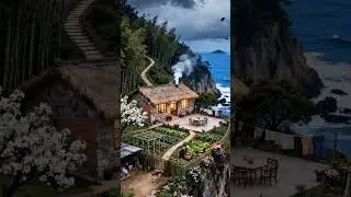 Peaceful Village House by the River | Natural Beauty & Heartwarming Vibes | naturevibe-2 🍂🌿