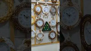 imported wall clocks new arrival order now 03042197129 #ghulamfaizanvlog #gulplazamall #onlineshop