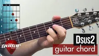 How to play the Dsus2 chord | Beginner guitar lesson