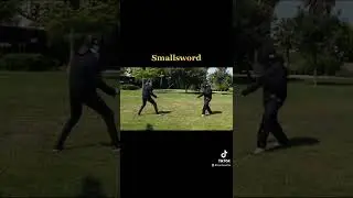 Smallsword training session