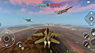 AeroMayhem PvP: Air Combat ace high graphics android gameplay