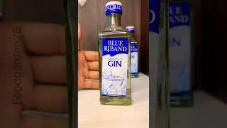 Blue Riband + Swing Orange = Pure Vibes! 🍊🍸✨ #GinTime #CocktailMagic #shorts #drink #youtube