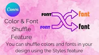 Canva Font & Color Shuffle Tool | Instantly Change Fonts and Colors in Your Designs