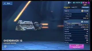 Mech Arena Upgrade on Overdrive 10 💯🔥😎