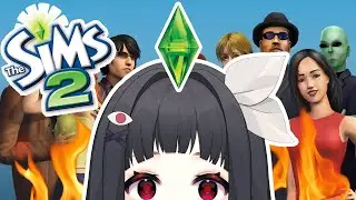 SHE RULE the SIMS like an angry god!