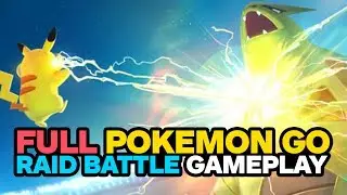Pokemon Go: Raid Battle Gameplay and Boss Capture