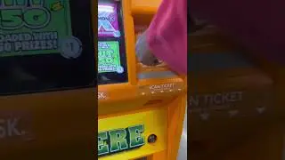Georgia Lottery vending machine. Purchased a $10 scratcher . 💰 🤑