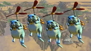 Dungeon Defenders - Quick Afk Cat Run
