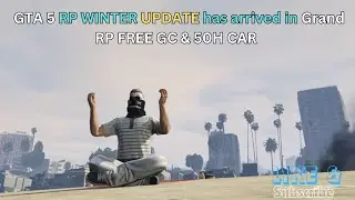 Before the Snow Falls&hellip; ❄️ GTA 5 RP Winter Update | Grand RP