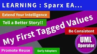 My First Tagged Values | Getting Started with Sparx EA and Extending Model Details