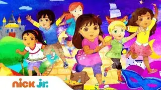 Dora E Seus Amigos: Na Cidade | Música de abertura 🎤 | Nick Jr.