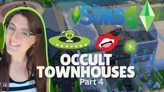 Each townhouse is a different OCCULT - Sims 4 - Part 4