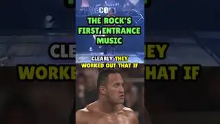 THE ROCK&rsquo;S LESS FAMOUS ENTRANCE MUSIC #wwe #therock #dwaynejohnson #aew #wrestler #trending